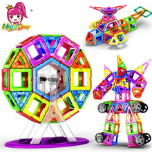 Load image into Gallery viewer, New 180pcs Mini Magnetic Designer Construction Set Model & Building Toy Plastic Magnetic Blocks Educational Toys For Kids Gift