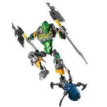 Load image into Gallery viewer, NEW Bionicle Mask of Light Bionicle Lewa Jungle Keeper of the Grove Building Block Compatible with  71305 Toys