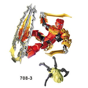 NEW Bionicle Mask of Light Bionicle Lewa Jungle Keeper of the Grove Building Block Compatible with  71305 Toys