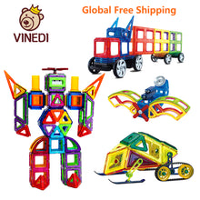 Load image into Gallery viewer, VINEDI Big Size Magnetic Designer Construction Set Model &amp; Building Toy Magnets Magnetic Blocks Educational Toys For Children