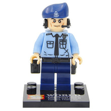 Load image into Gallery viewer, Single Sale Military Modern SWAT Figure Police with Shield Weapon Bricks building blocks set Model Toys for Children Legoing