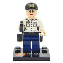 Load image into Gallery viewer, Single Sale Military Modern SWAT Figure Police with Shield Weapon Bricks building blocks set Model Toys for Children Legoing