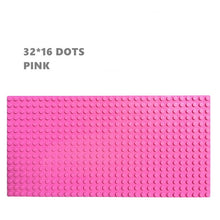 Load image into Gallery viewer, 32*32 Dots Plastic Blocks Base Plates Pink Compatible Legoing City Classic Toys Mini Building Bricks Baseplates for Kids 32x32