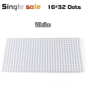 32*32 Dots Plastic Blocks Base Plates Pink Compatible Legoing City Classic Toys Mini Building Bricks Baseplates for Kids 32x32