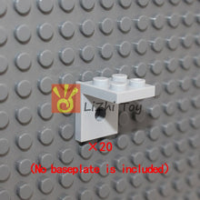 Load image into Gallery viewer, MOC Brick Parts 3456 Minifigure Bracket Inverted 2 X 2  with 2 Holes Classic Piece Building Block Toy Accessory