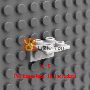 MOC Brick Parts 3456 Minifigure Bracket Inverted 2 X 2  with 2 Holes Classic Piece Building Block Toy Accessory