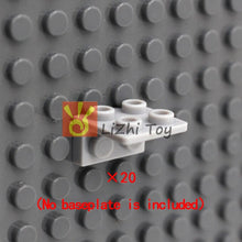 Load image into Gallery viewer, MOC Brick Parts 3456 Minifigure Bracket Inverted 2 X 2  with 2 Holes Classic Piece Building Block Toy Accessory