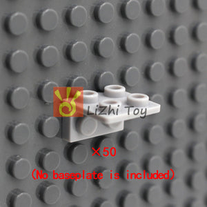 MOC Brick Parts 3456 Minifigure Bracket Inverted 2 X 2  with 2 Holes Classic Piece Building Block Toy Accessory