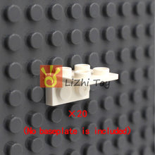 Load image into Gallery viewer, MOC Brick Parts 3456 Minifigure Bracket Inverted 2 X 2  with 2 Holes Classic Piece Building Block Toy Accessory