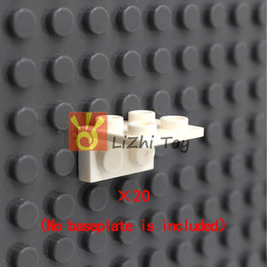 MOC Brick Parts 3456 Minifigure Bracket Inverted 2 X 2  with 2 Holes Classic Piece Building Block Toy Accessory