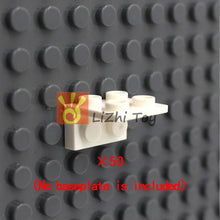 Load image into Gallery viewer, MOC Brick Parts 3456 Minifigure Bracket Inverted 2 X 2  with 2 Holes Classic Piece Building Block Toy Accessory