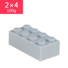 Load image into Gallery viewer, 2x4 Bulk Bricks Classic Legoes Base Building Blocks Colorful Enlighten Bricks Learning Toys For Kid Each Pack 100g About 45PCS