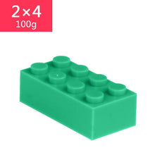 Load image into Gallery viewer, 2x4 Bulk Bricks Classic Legoes Base Building Blocks Colorful Enlighten Bricks Learning Toys For Kid Each Pack 100g About 45PCS