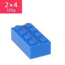 Load image into Gallery viewer, 2x4 Bulk Bricks Classic Legoes Base Building Blocks Colorful Enlighten Bricks Learning Toys For Kid Each Pack 100g About 45PCS