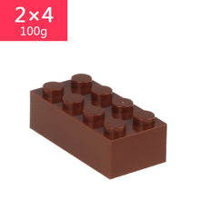 Load image into Gallery viewer, 2x4 Bulk Bricks Classic Legoes Base Building Blocks Colorful Enlighten Bricks Learning Toys For Kid Each Pack 100g About 45PCS