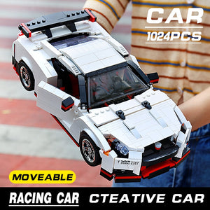 Mould King 13104 Creative Idea Series High Performance Vehicle Super Race Building Blocks 1024pcs Bricks Toys Classical Creator