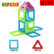 Load image into Gallery viewer, 16PCS Mini Magnetic Building Blocks Enlighten Bricks DIY 3D Kids Magnetic Toys Construction Set Model Toys For Children