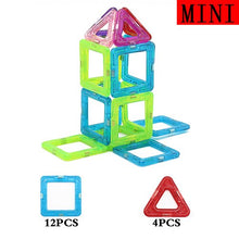 Load image into Gallery viewer, 16PCS Mini Magnetic Building Blocks Enlighten Bricks DIY 3D Kids Magnetic Toys Construction Set Model Toys For Children